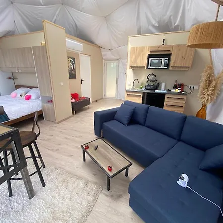 Campismo de Luxo Dome Cocon D'amour Privatif Durban-Corbieres
