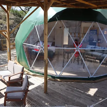 Dome Cocon D'amour Privatif Lüks kamp alanı Durban-Corbieres